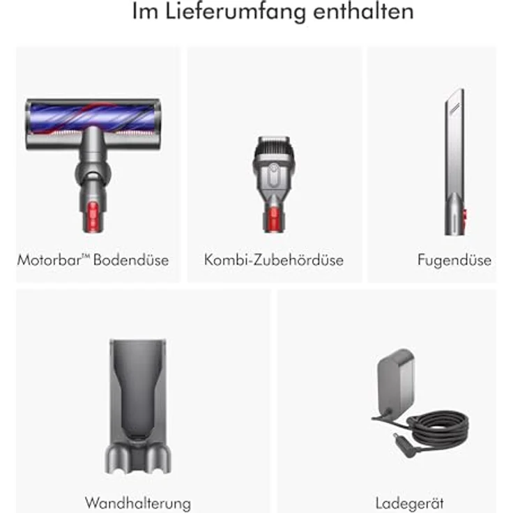 DYSON 492636-01 V8 ADVANCED Akku-Hand-und Stielstaubsauger V8™, 425 W, Beutellos - Preisvergleich – Bild 5