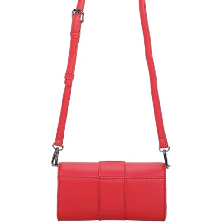 Buffalo Curve Night Umhängetasche, 20 cm, muse red shake aus 100% Polyurethan – Bild 6