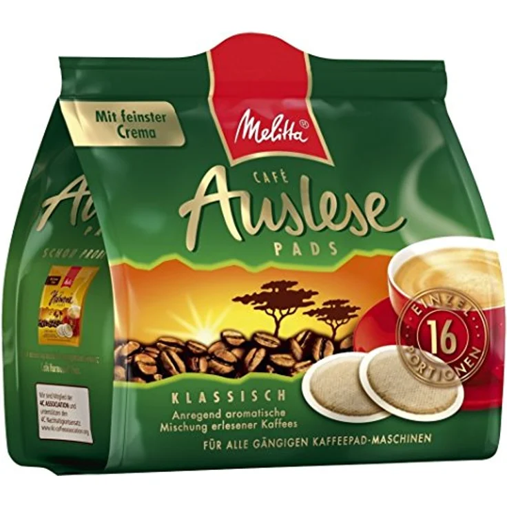 Melitta Cafe Auslese klassisch, Pads 16er, 112g - Preisvergleich – Bild 2