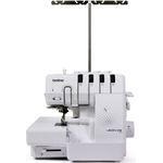 Brother Overlock-Nähmaschine Brother Airflow 3000, elektronischer Lufteinfädler, LED-Fehleranzeige, 1.300 Stiche pro Minute