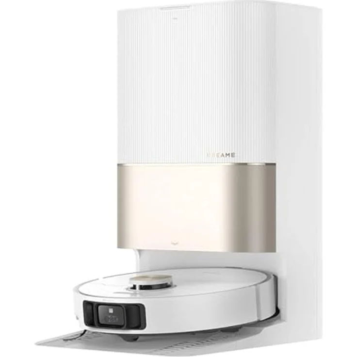Xiaomi DREAME X40 Ultra, Staubsauger Roboter mit leistungsstarker Saugfunktion, Weiß – Bild 3