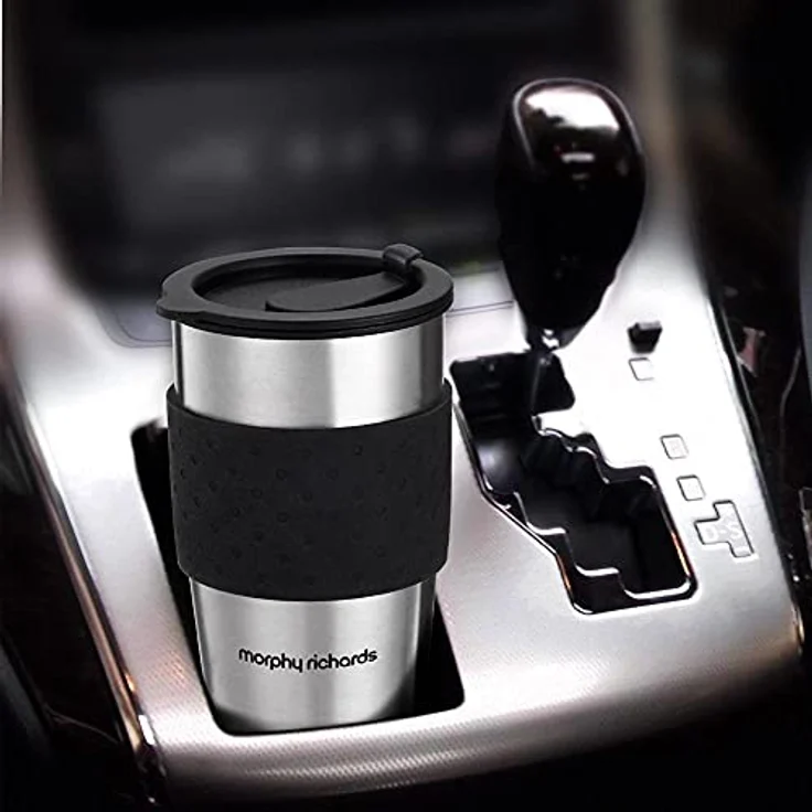 Morphy Richards 162740 Schwarz und gebürsteter Edelstahl Coffee-to-Go Filterkaffeemaschine Kaffeemaschine, 300 ml – Bild 4