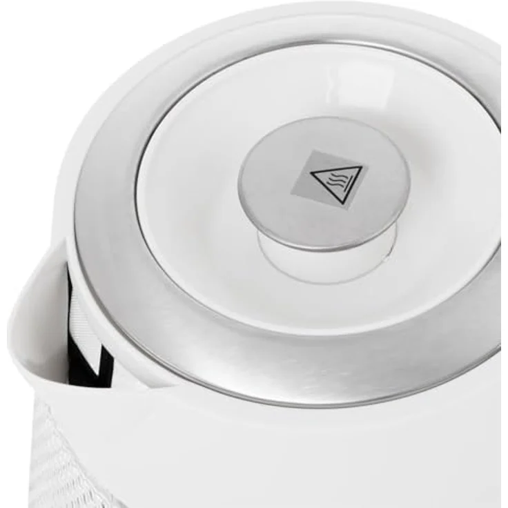 ADLER EUROPE AD 1306 Glas-Wasserkocher, 1,8 L, 1850W, mit LED-Beleuchtung und Wasserstandsanzeige, Weiß – Bild 5