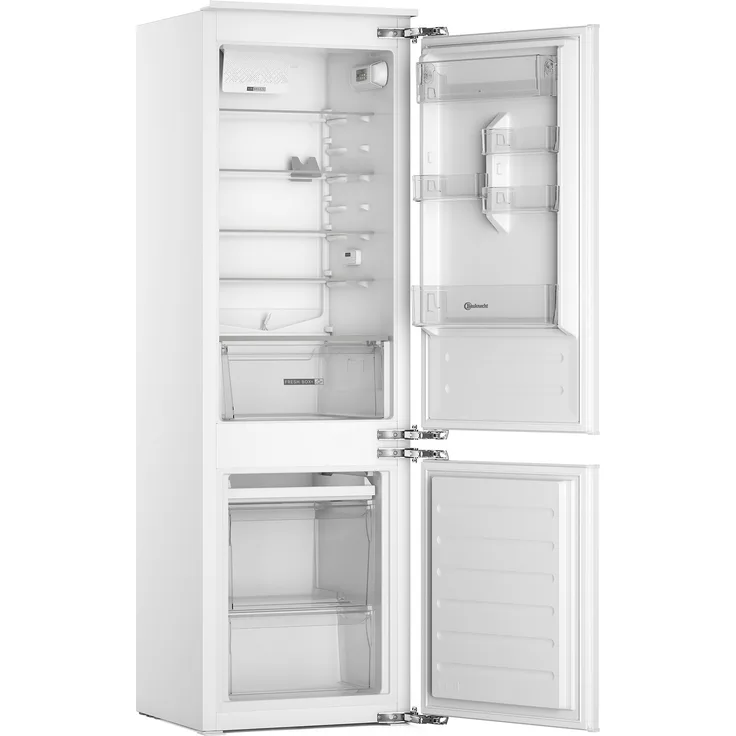 Bauknecht BKGIL 178F12, Einbau Kühl-/Gefrierkombination 178 cm, Weiß, 189 l Kühlvolumen, 79 l Gefriervolumen, ZeroZone, LessFrost, LED-Innenbeleuchtung, Touch-Display