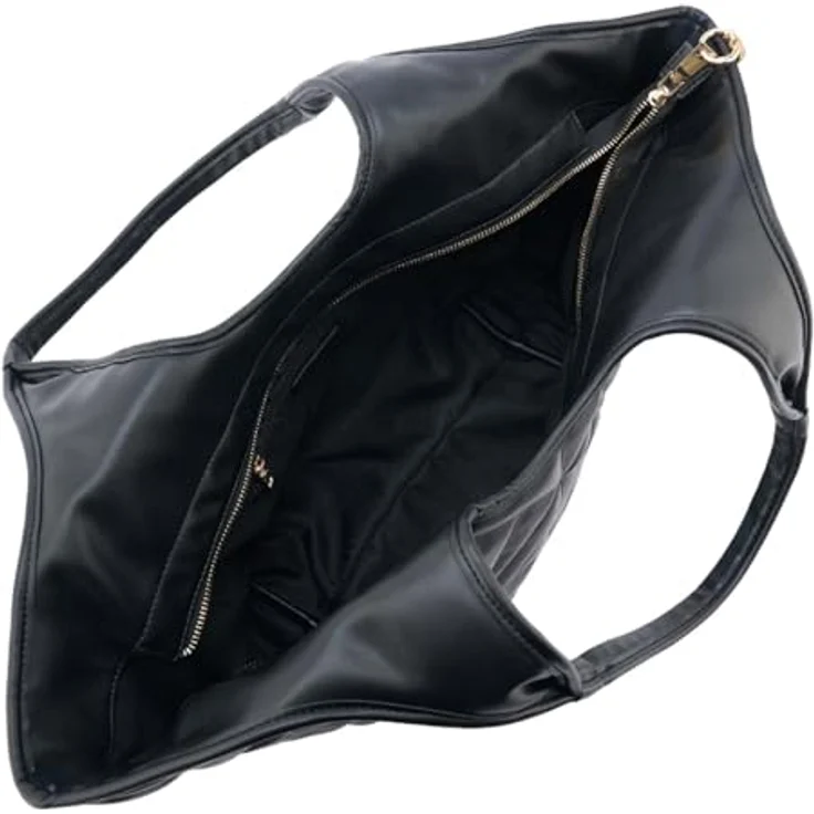 Seidenfelt Huuvari Shopper Tasche, 57 cm, schwarz, 100% Polyurethan – Bild 3