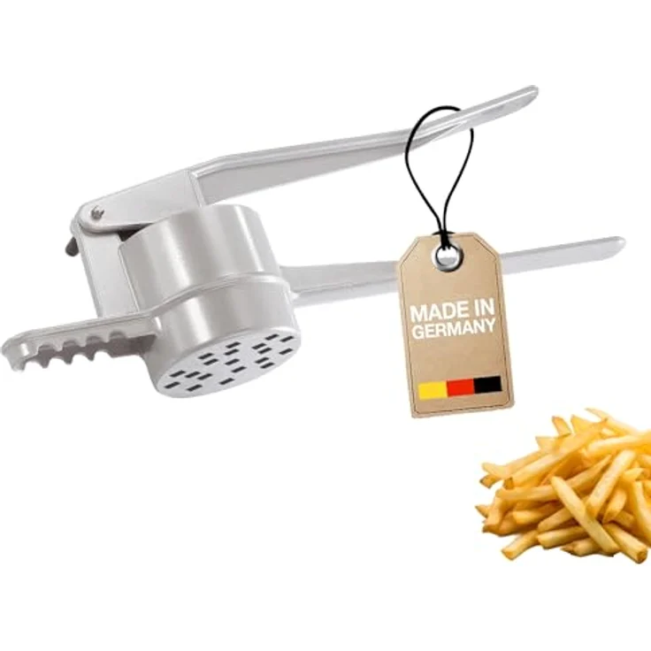 Westmark Pommespresse – Churropresse, Aluminium, für Kartoffel, Churros & Pommes, Silber, 41 cm – Bild 1