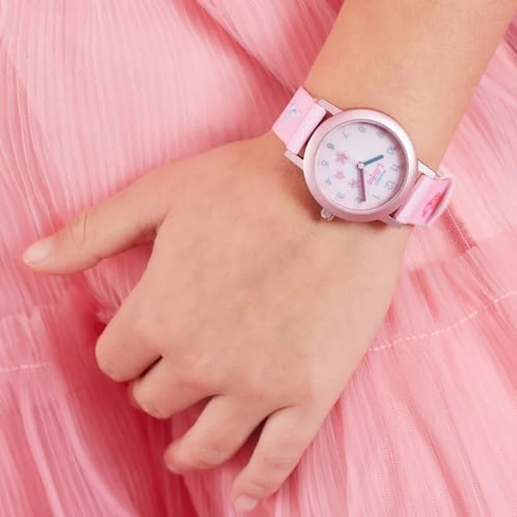 Prinzessin Lillifee Quarzuhr 2031753, bunte Kinder-Armbanduhr mit verstellbarem Band (13,5-18 cm), wasserdicht bis 3 bar, Geschenkidee für Schulanfang und Geburtstag – Bild 2