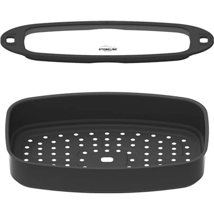 STONELINE Bräter Stoneline, Aluminiumguss (5-tlg), Bräter- & Back-Set, Antihaftbeschichtung, Induktion – Bild 4