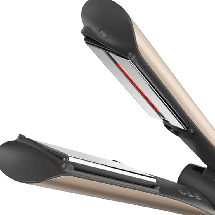 Silk'n Haarglätter I SilkyStraight I Haarglätter mit Infrarot- und Ionentechnologie I Für unterschiedliche Haartexturen und -zustände I Beige – Bild 4