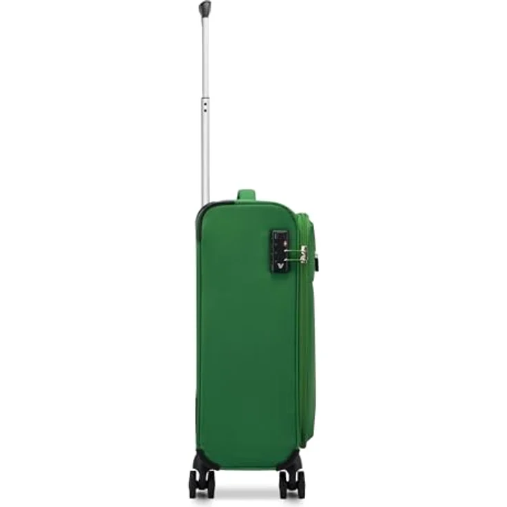 Roncato Lite Soft Neon, 4 Rollen Kabinentrolley 55 cm, grün, 100% Polyester – Bild 3