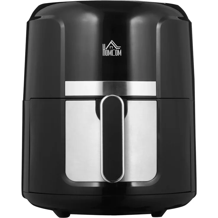 Xdovet Heißluftfritteuse 4L mit 12 Programmen, 60 Min Timer, antihaftbeschichtetem Korb, 1300W ohne Öl, mit Überhitzungsschutz, LED-Touch-Display
