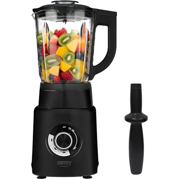 ADLER Camry CR 4089 Standmixer, Schwarz, Glasmixer mit Qualität zum besten Preis – Bild 2