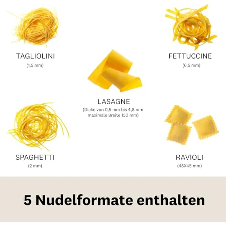 Marcato Pasta Set mit zwei Nudelwalzen Ravioli – Bild 3
