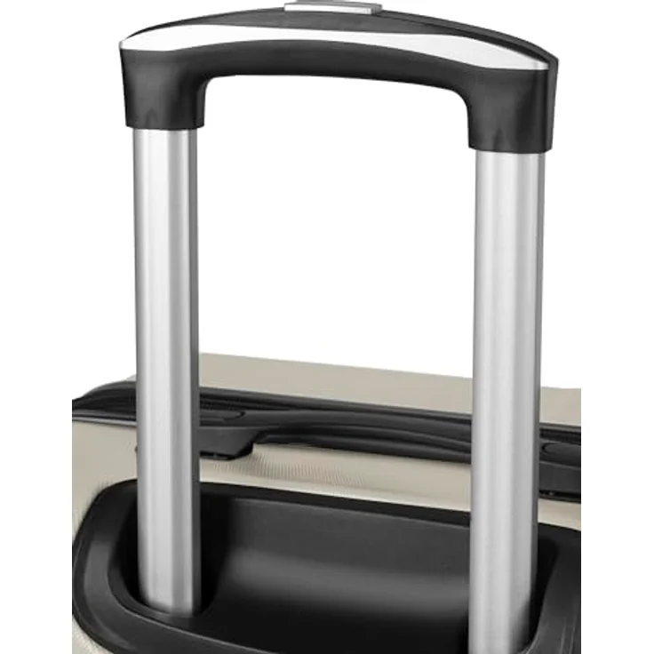 Check in Paradise 2.0 Koffer, mittelgroßer Trolley (44,5 x 27 x 68 cm) aus stoßfestem ABS, erweiterbar mit Teleskopgriff, 74 Liter Volumen, für Damen und Herren – Bild 4