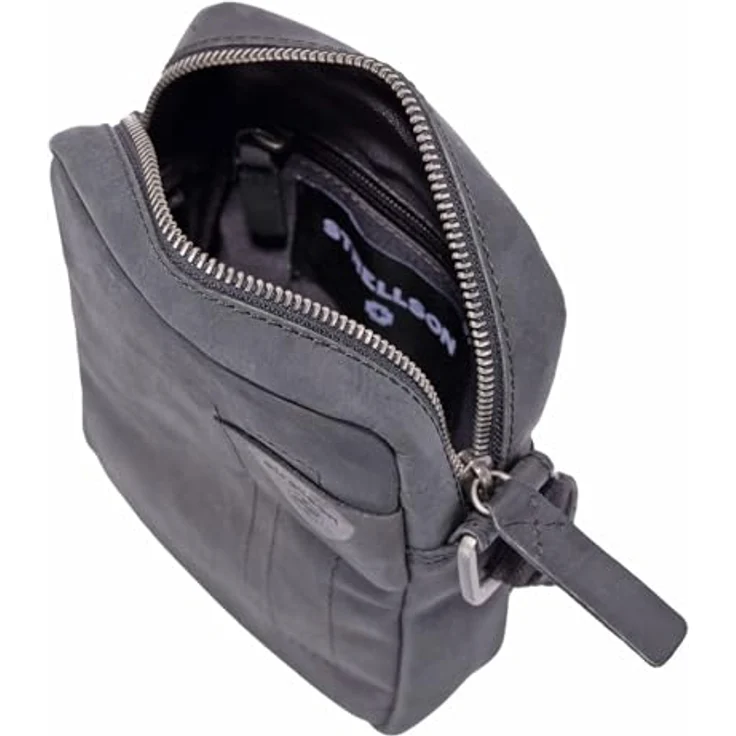 Strellson - Umhängetasche Herren, Schultertasche in Schwarz, Crossbodybag mit Reißverschluss - Richmond Clint Shoulderbag – Bild 4