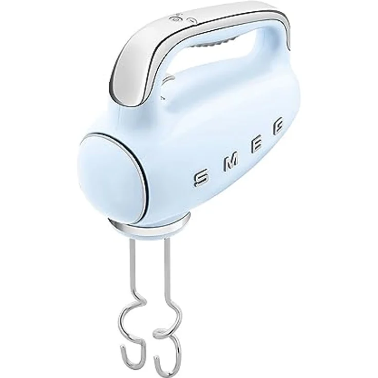 Smeg HMF01PBEU Handmixer im 50er Jahre, 250W, 9 Geschwindigkeiten, Kunststoff, pastellblau – Bild 4