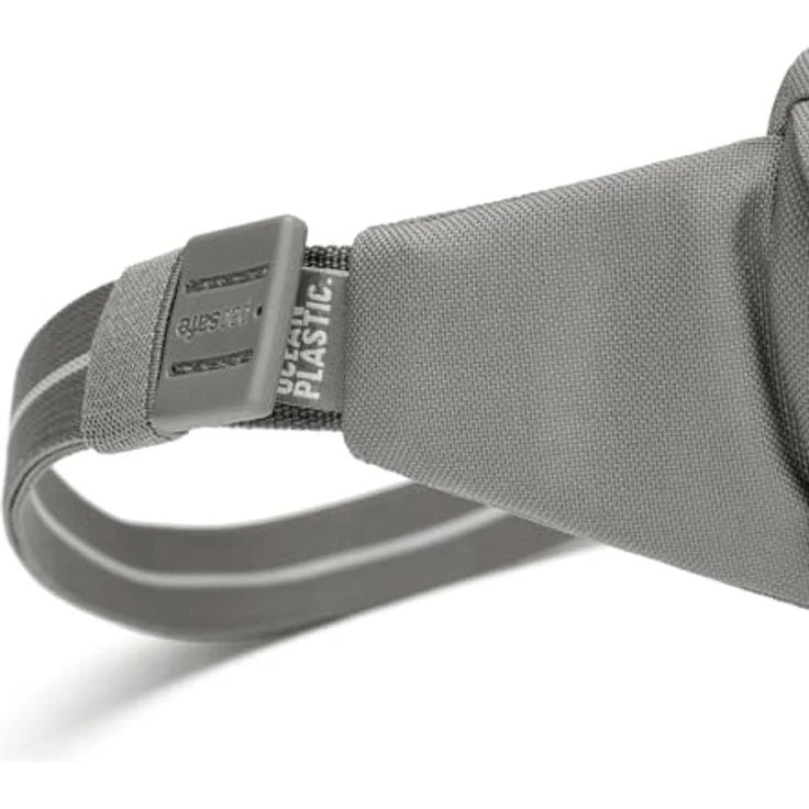 Pacsafe Pacsafe Go 0 Gürteltasche mit RFID Schutz, 27 cm, grau, 100% Polyester – Bild 9