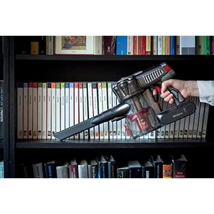 Ariete 2757 Handstaubsauger, 45 min Akkubetrieb, HEPA-Filter, rot – Bild 5