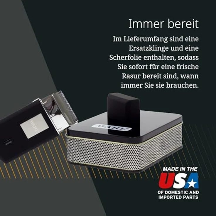 Wahl 3615-0471 Akku-Rasierer Consumer schwarz – Bild 6