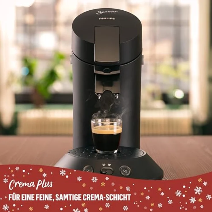 Philips Senseo Kaffeepadmaschine Original Plus CSA210/69, mit zwei Kaffee-Einstellungen, nachhaltiges Design aus 28% recyceltem Plastik, inkl. Gratis-Zugabe (Wert 5 € UVP) – Bild 6