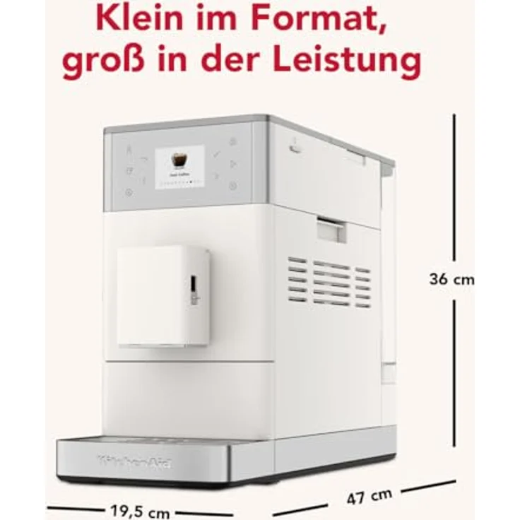 KitchenAid Kaffeevollautomat 5KES8453EPL, QuietGrind-System für leise Zubereitung, Iced Coffee-Funktion – Bild 10