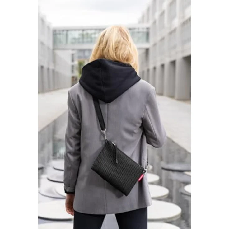 reisenthel Extralite Case 1 Clutch Tasche, 25 cm, schwarz, 100% Polyester, leicht und robust – Bild 8