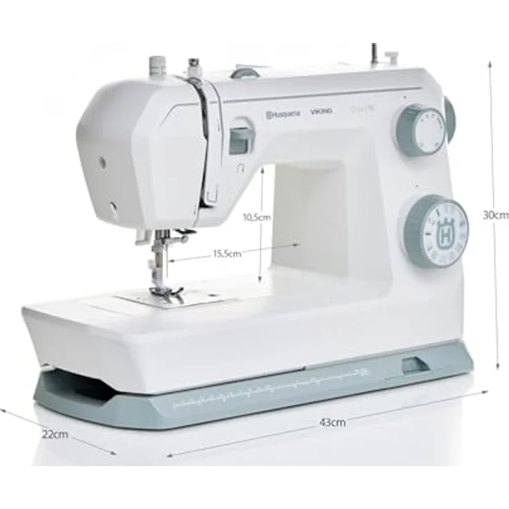 Husqvarna VIKING Onyx 15, Nähmaschine, Weiss – Bild 2