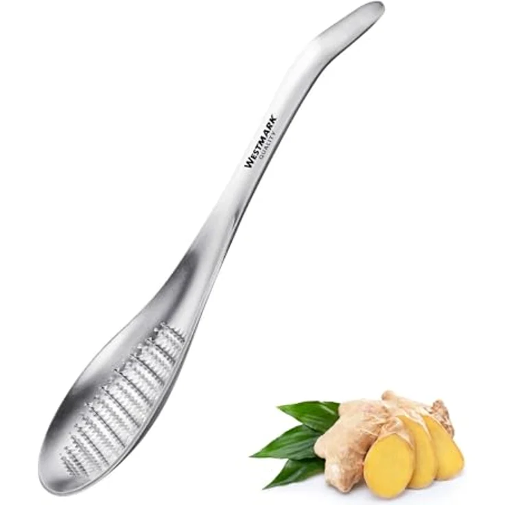 Westmark Löffel- - Ingwerreibe aus rostfreiem Edelstahl, 18,3 x 4,2 cm, 11582260 – Bild 2