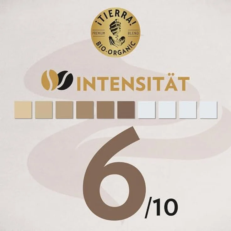 Lavazza Kaffeebohnen - Tierra Bio Organic - 100 % Bio Arabica Bohnen - 1er Pack (1 x 1 kg) – Bild 7
