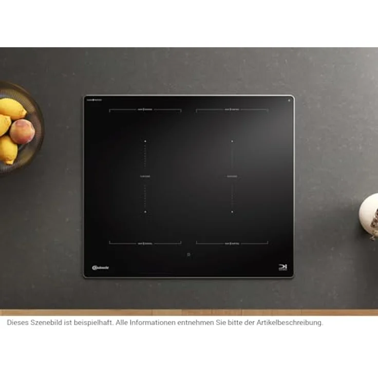 Bauknecht BTX6019DCA, autarkes 60 cm Induktionskochfeld mit 4 Zonen, Ceran-Oberfläche – Bild 6