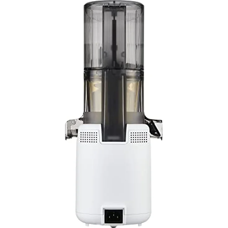HUROM | Slow Juicer | Entsafter Gemüse und Obst | H310A | Elektrische Kaltpresse | Ruhiger Motor | Leicht zu Reinigen | 220ml | 100 Watt | BPA Frei |Schlankes Design | Weiß – Bild 4