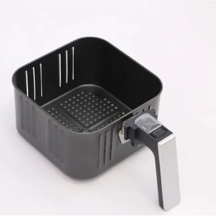 Kochmaster FrymaxX AirFryer XXL Heißluftfritteuse 5,5 L Digitales Touchscreen (Silver), Turbo Blaze – Bild 5