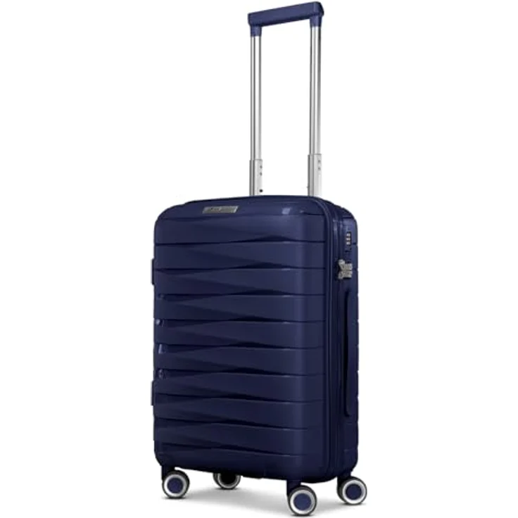 Franky Handgepäck-Trolley London, Polypropylen, 4 Rollen, TSA-Schloss, Dehnfalte – Bild 2