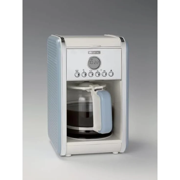 Ariete 1342 1342BL 12-Tassen-Kaffeemaschine Vintage, 2000 W, blau, Kunststoff, 2.1 liters – Bild 3
