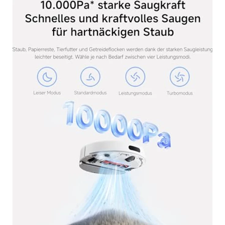 Xiaomi Robot Vacuum H40, Staubsauger-Roboter mit leistungsstarker Saugkraft – Bild 6