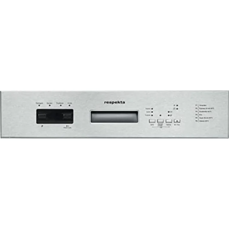 Respekta Geschirrspüler teilintegriert 60 cm/Einbau-Spülmaschine mit flexiblen Besteckkorb / 6 Programme/Startzeitvorwahl / 12 Maßgedecke / GSP60TIDV / besonders leise 49 dB – Bild 3