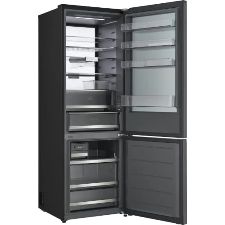 LG GBGW92GCEV, Kühl-Gefrierkombination mit 465 l, NoFrost, Fresh Zone Fach, Schwarz – Bild 37