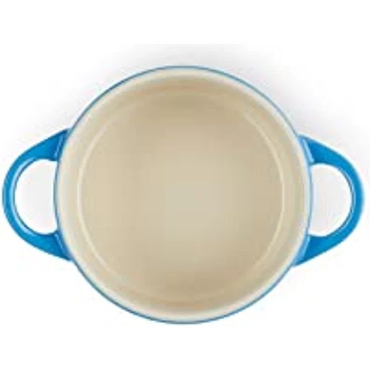Le Creuset Mini-Cocotte aus Steinzeug, 200 ml, 10 x 5 cm, Azure, 71901102200100 – Bild 5