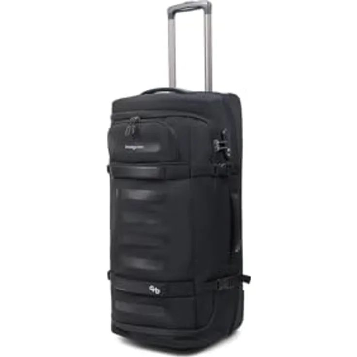 Hedgren Comby Compact, 2-Rollen faltbare Reisetasche mit RFID-Schutz, 68 cm (75.10 l), schwarz