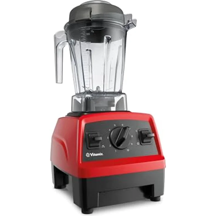 Vitamix Explorian E310, Hochleistungsmixer mit 1,4-Liter-Tritan-Behälter, variable Geschwindigkeit, Pulsfunktion, rot – Bild 7