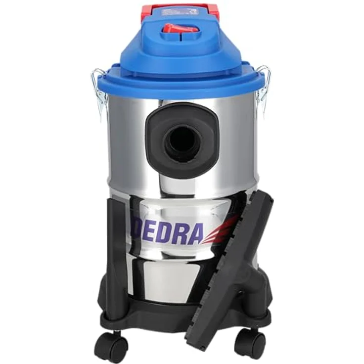 Dedra DED6610, Nass-/Trockensauger 1200 W, 20 Liter, Edelstahlbehälter, Abblasfunktion, 16 kPa Saugkraft – Bild 1