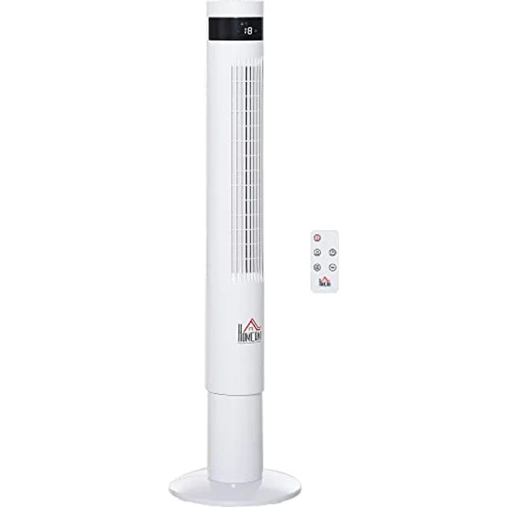 HOMCOM Standventilator Turmventilator mit Fernsteuerung – Bild 2