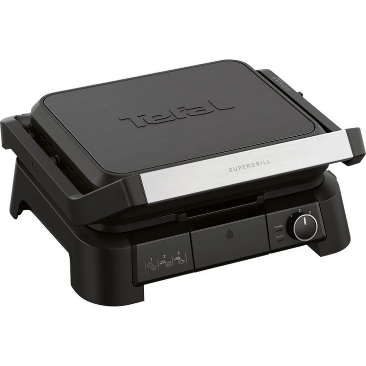 Tefal SuperGrill 3-in-1 Kontaktgrill, 2000 W, für bis zu 6 Personen, schwarz – Bild 1