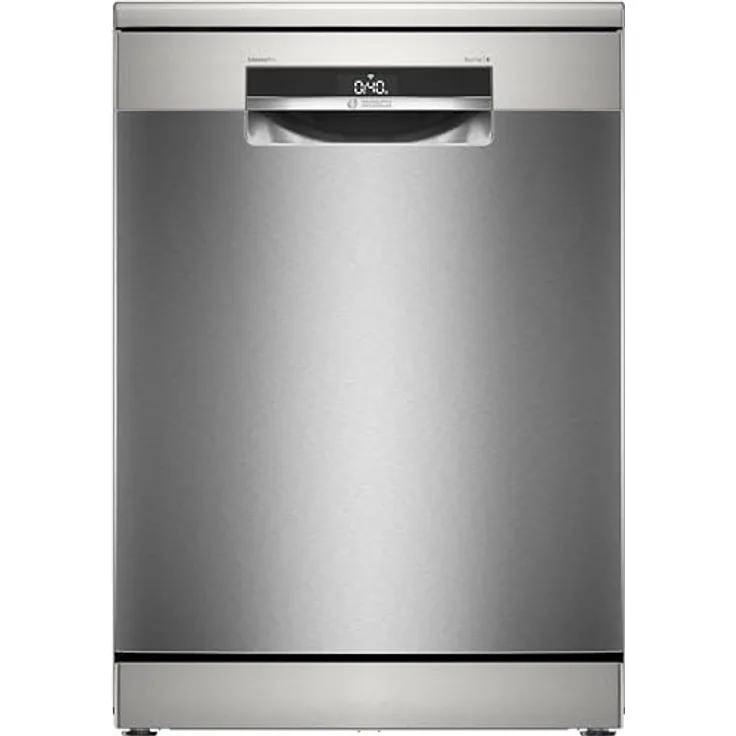Bosch Freistehender Geschirrspüler 60 cm Silver Inox SMS6ECI11E, Automatische Türöffnung, 3-fach Rackmatik, Max Flex Körbe