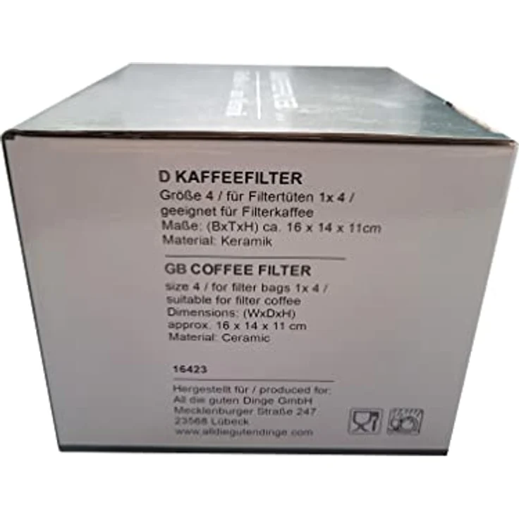 Kaffee Handfilter Porzellan – Bild 4
