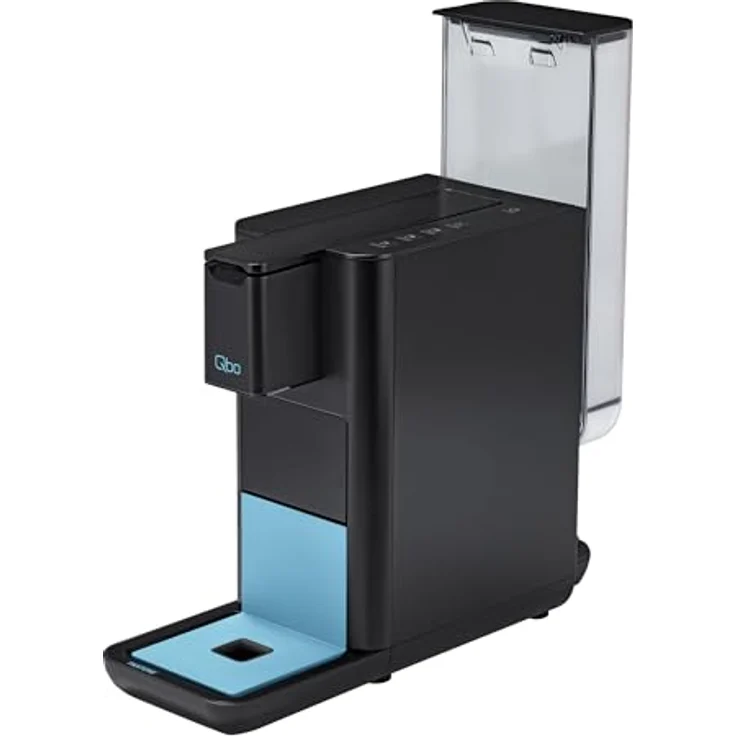 Tchibo Qbo ICONIC Pantone™ Premium Kapselmaschine inkl. 30 recyclebare Qbo Kapseln, kompaktes Design, Sky Blue – Bild 4