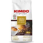 Kimbo Gold Espresso, 100% Arabica Espressobohnen, 1kg
