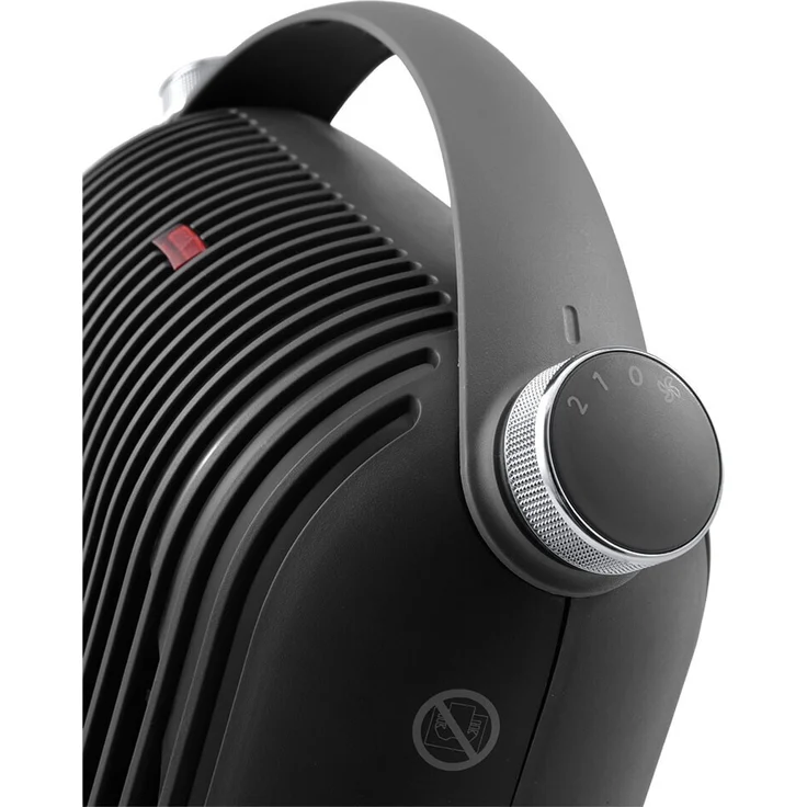 Delonghi HFS30C24.DG, Heizlüfter, 2400W, Thermostat, schwarz, Heizlüfter – Bild 2