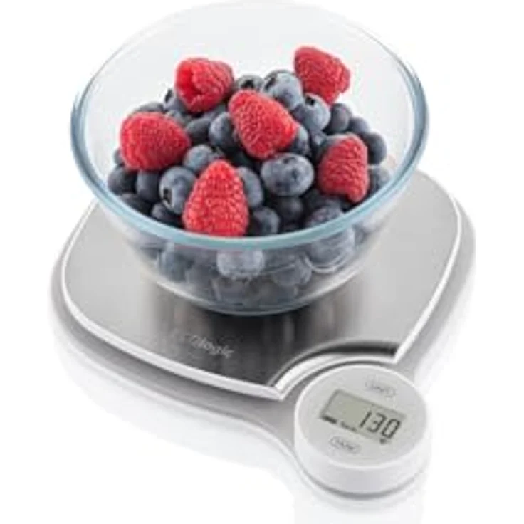 ETA Kitchen scale 477090000 ECOlogic Graduation 1 g Display type LCD Stainless Steel, Küchenwaage – Bild 2