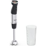 Tefal Quickchef HB6718 Stabmixer mit Messbecher, 1000 Watt, Edelstahl, Turbo-Funktion
